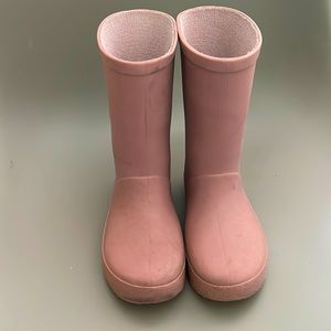 Zara Pink Colour Rain Boot for Toddler Girl Us Size 9.5